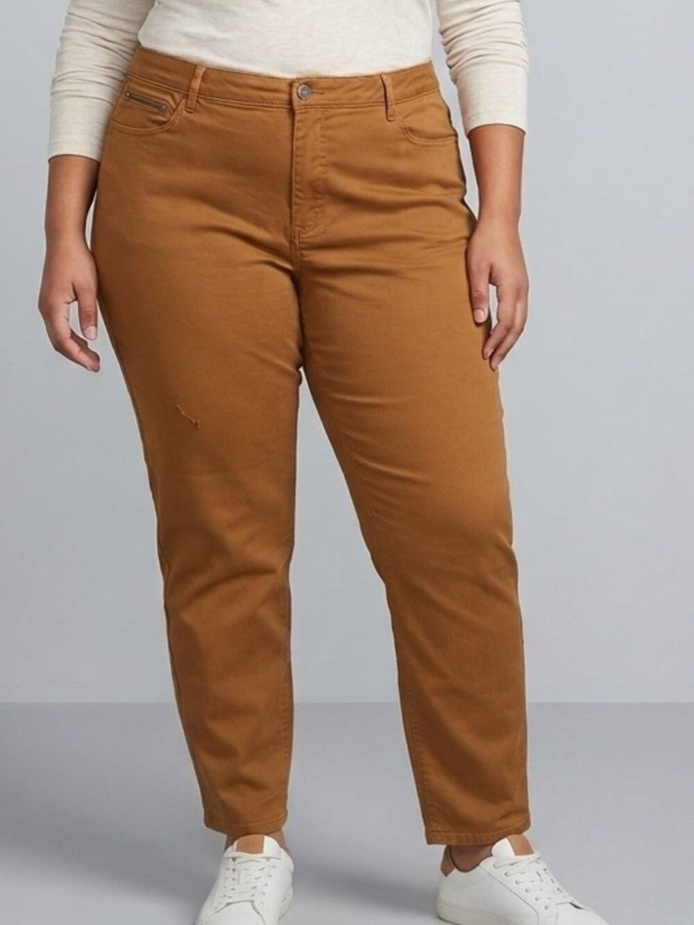 DC Women's Straight Leg Jeans in Caramel